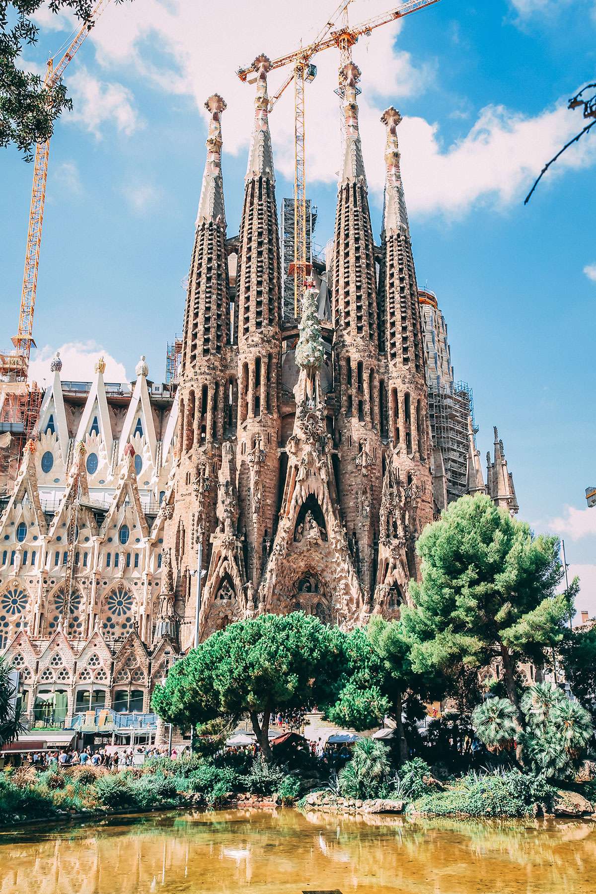 Sagrada Familia, designed by Gaudi