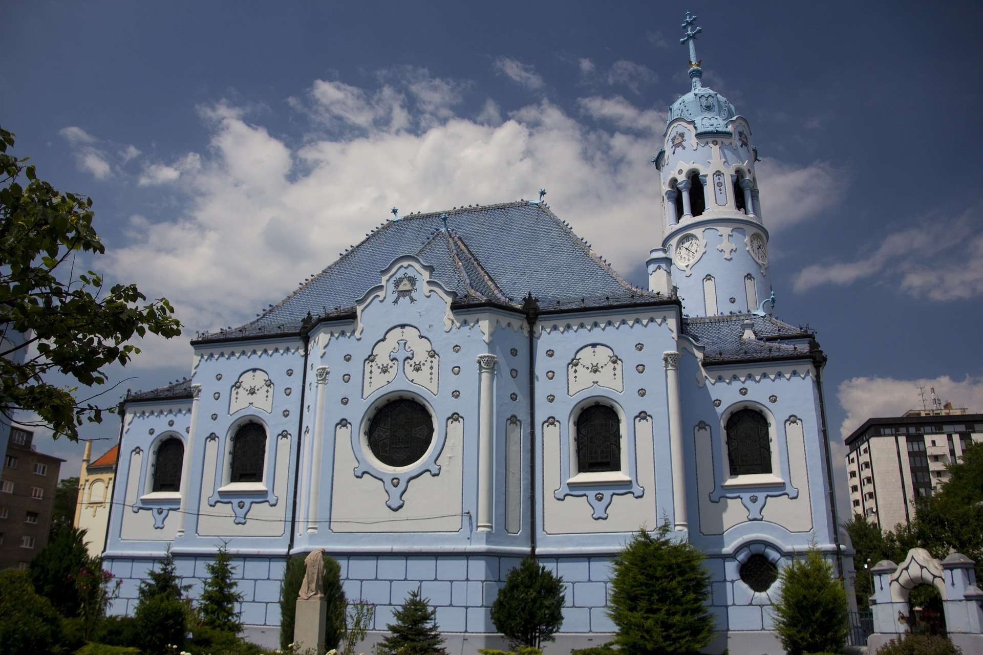 The Blue Church of Bratislava