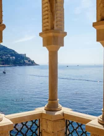 A castle view of Dubrovnik bay