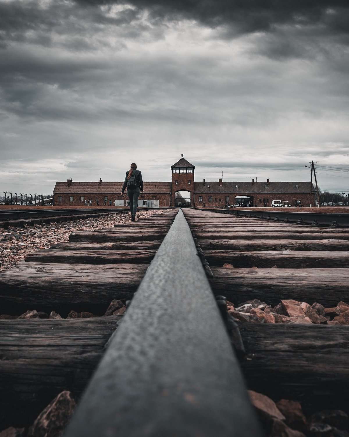 Tracks into Birkenau, Auschwitz