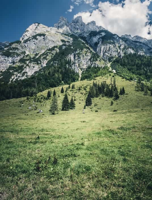 Werfenweng in the Austrian hills that come alive