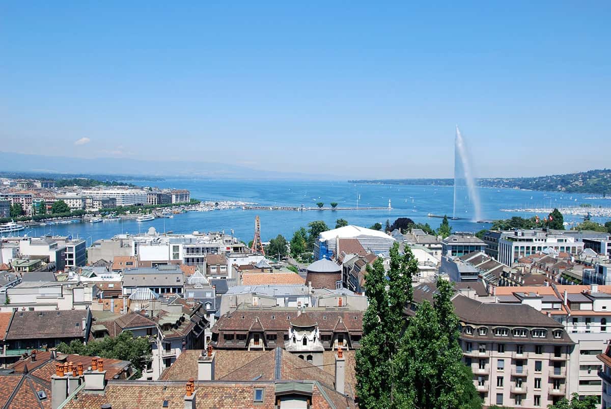 Geneva city view
