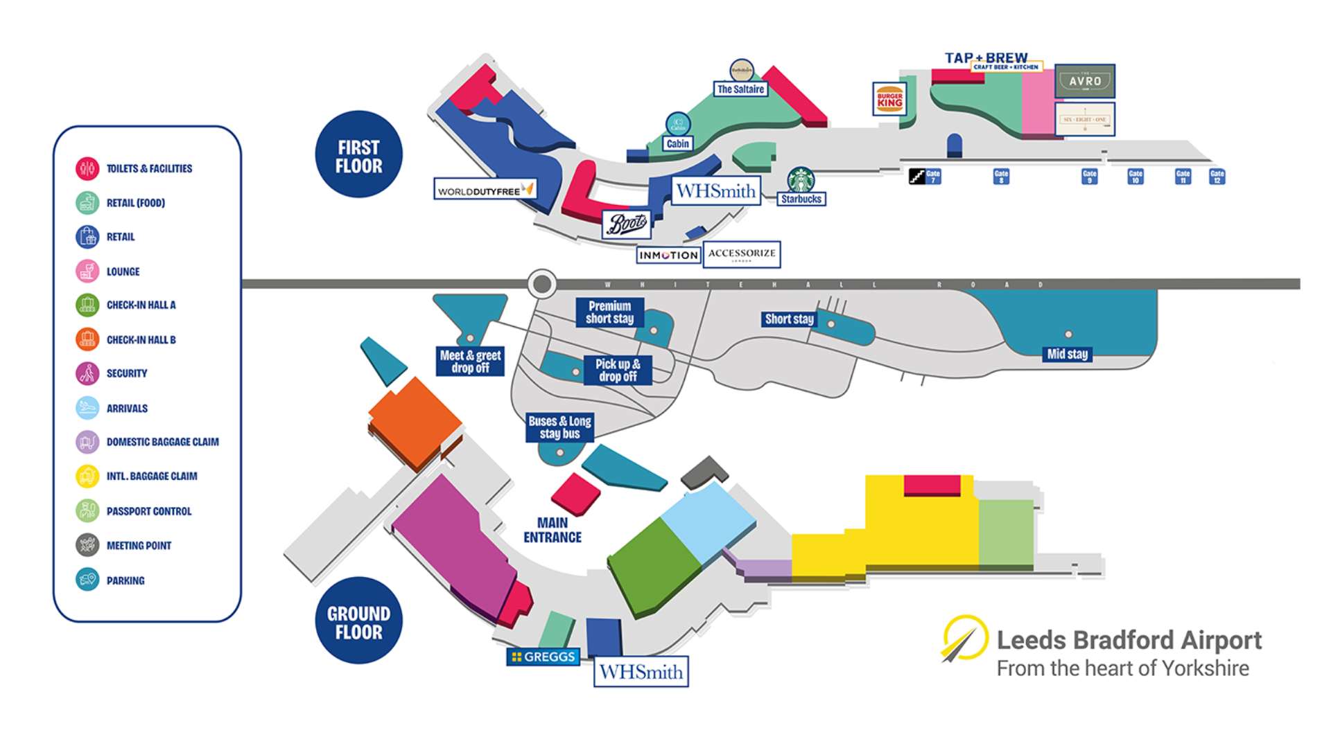 LBA terminal map